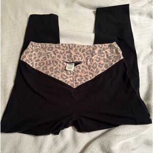 XXL VS PINK cross over waist leggings